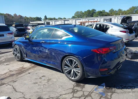 2020 Infiniti Q60 Luxe Awd z USA, uszkodzony, nr VIN JN1EV7EL4LM380222